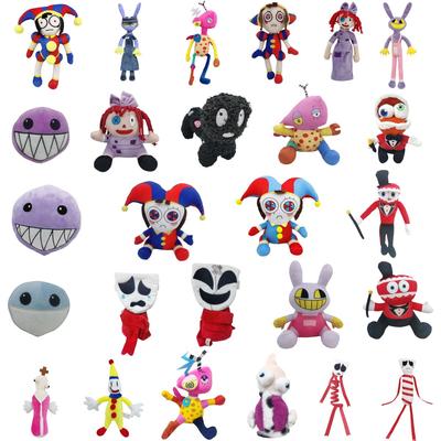 2024 Cyber Circus Plüschtiere, das erstaunliche digitale Zirkus-Plüschtier aus Baumwolle als Geschenk für Kinder