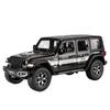 1/22 Jeeps Wrangler Rubicon Alloy Diecasts & Toy Vehicles Metal Toy Car Model Sound and Light Pull Back Collection Kids Toy Gift