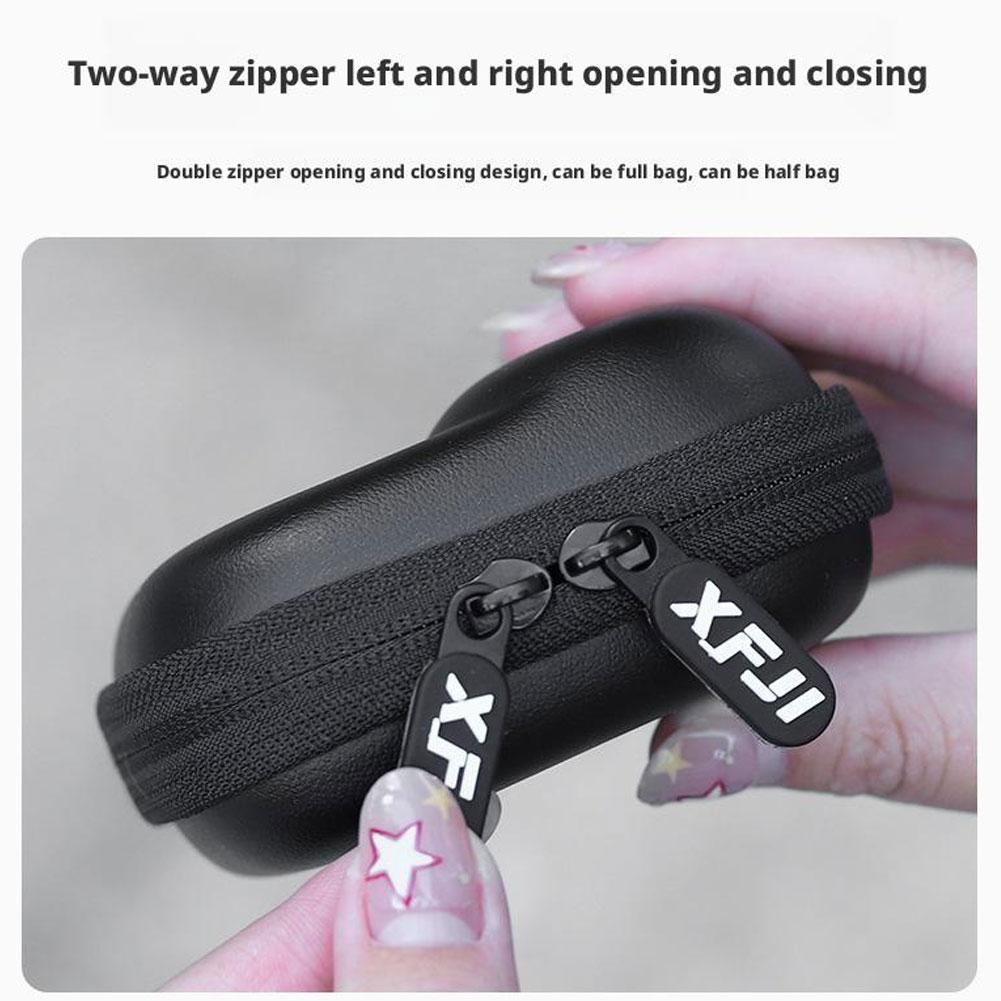 Carrying Bag for DJI OSMO Nano Ravel Bag With Zipper Camera Accessory Storage Bag PU Hard Shell Anti Drop Shockproof Case