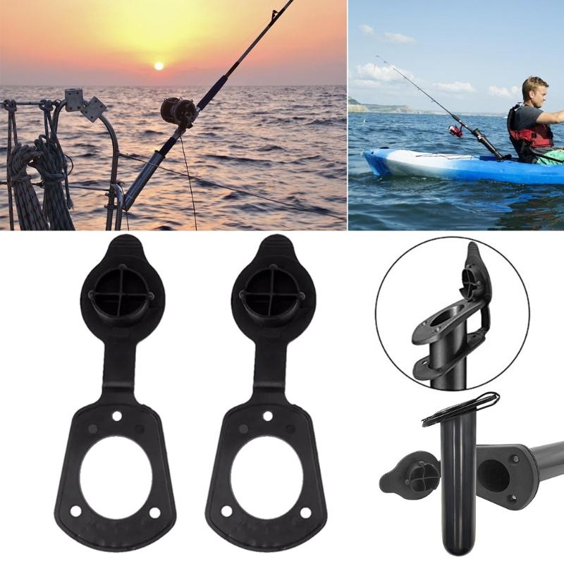 Angelrutenhalter Dichtung und Dichtungsersatz Rutenhalter Dichtungskappe Kajakboote Angelzubehör Einfach zu installieren