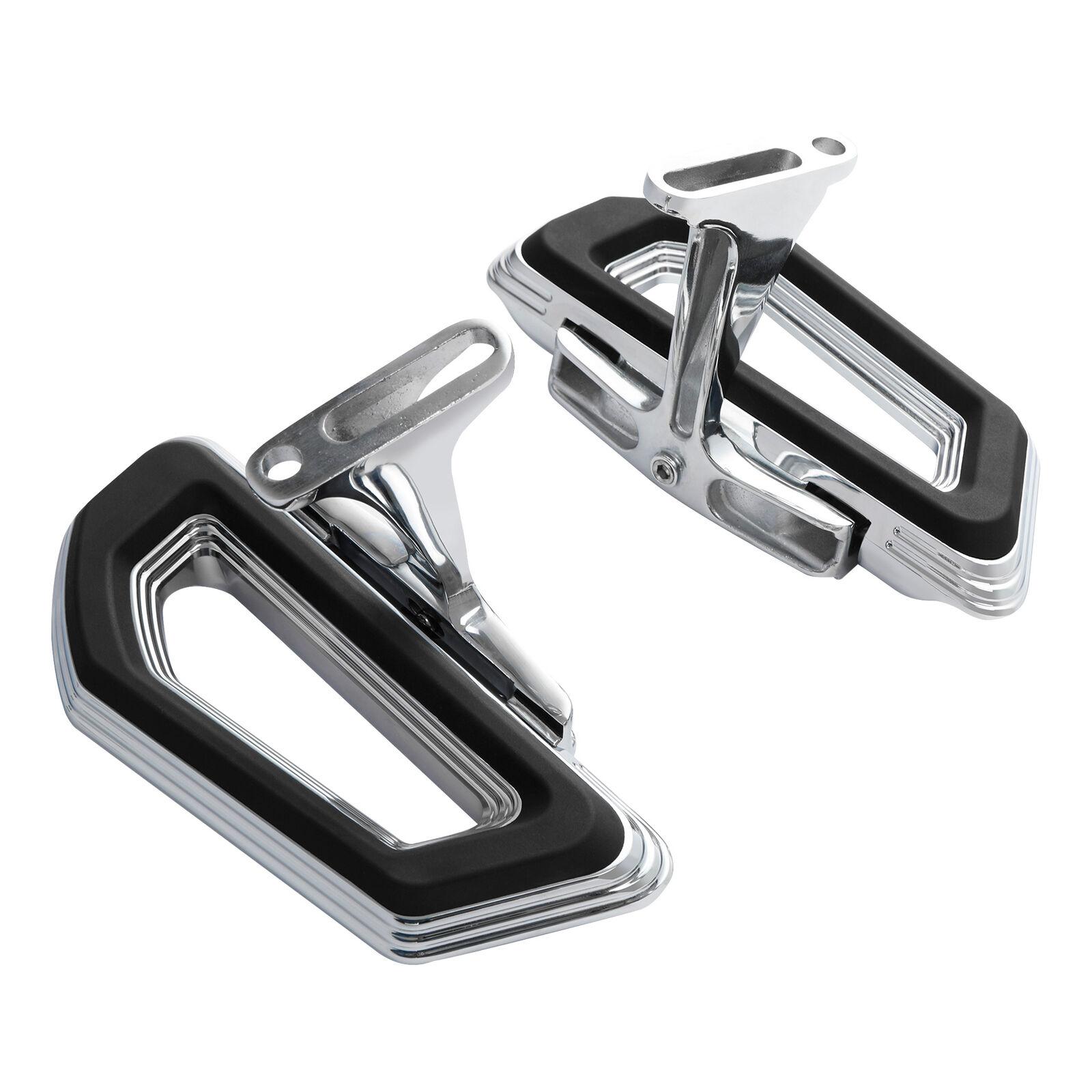 Motorcycle Rear Passenger Floorboard Footboard For Harley Touring Electra Glide Road Glide 1993-2025