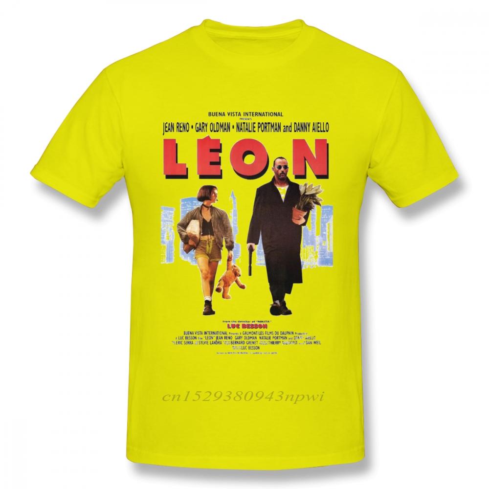 LEON The Professional Vintage T Shirt For Male 3D Print Nice Summer Breathable Camiseta Casual Top Design Tees