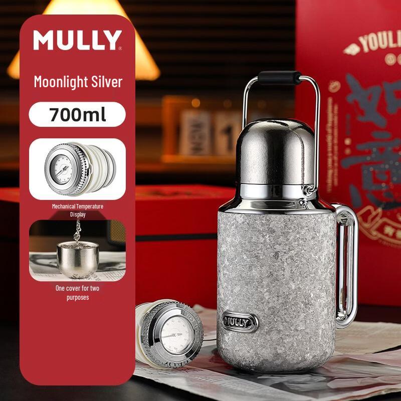 Morli 700ml Pure Titanium Insulated Thermos