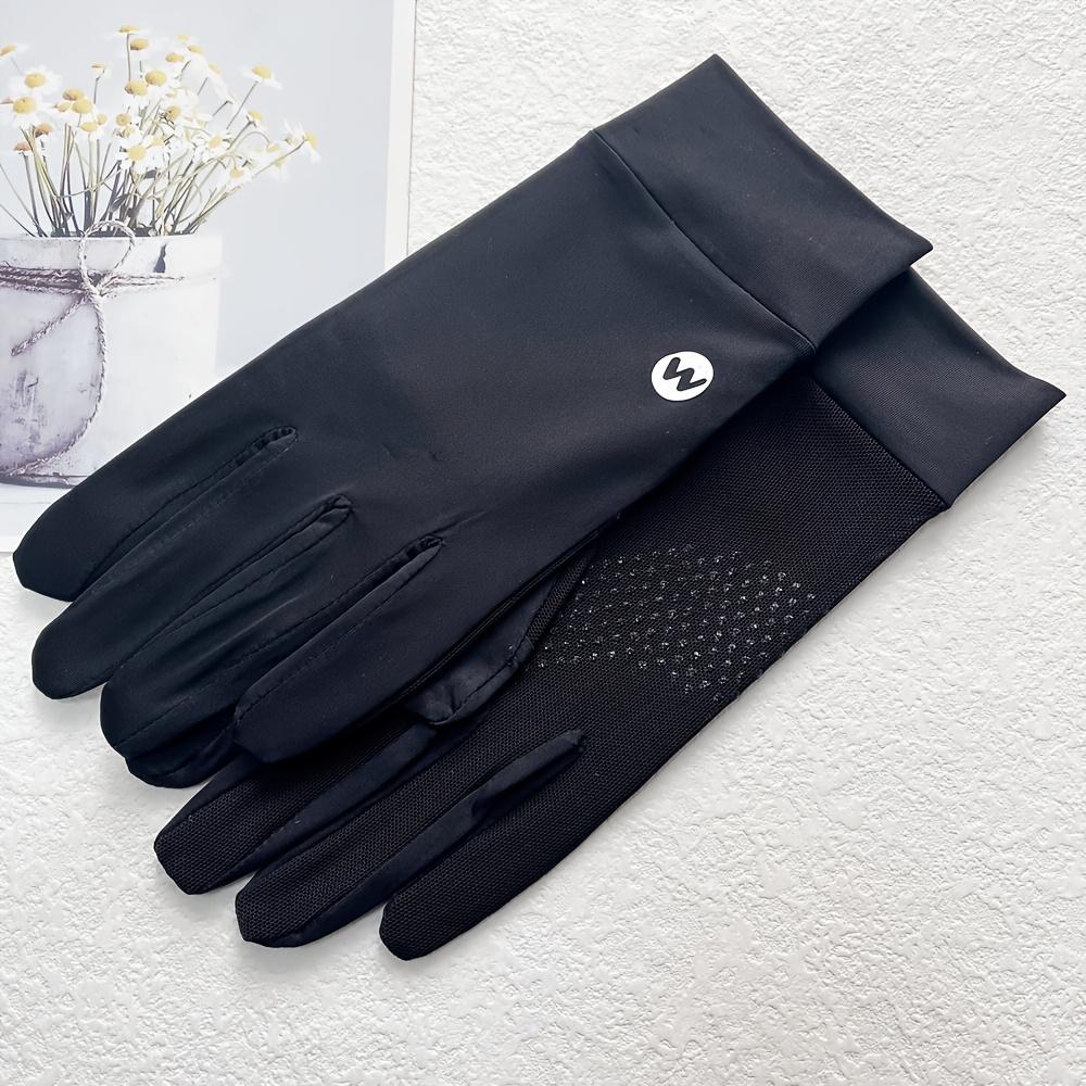 

1 пара женских летних перчаток для защиты от солнца - Легкие и дышащие, Подходят для занятий спортом на открытом воздухе, пеших прогулок и езды на велосипеде