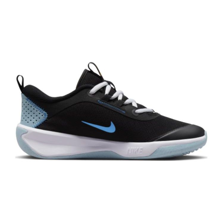 Nike Omni Multi-Court GS Černá Modrá Blesk Dětské Tenisky Ocean-Bliss Závodní-Modrá DM9027-005