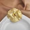Retro Baroque Style Gold Eye Brooch Long Pearl Tassels Vintage Women Lapel Pin for Bridesmaid Dress Decor Nice Gift