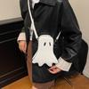 PU Leather Shoulder Bag Cartoon Crossbody Bag Cute Halloween Ghost Bag  Kids Gifts
