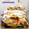 Naruto Uzumaki Naruto Anime Character Pattern Bedding Home Decoration Birthday Gift (1 * duvet cover + 2 * pillowcase, without core)