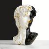 1pc Nordic David Figure Head Resin Sculpture Model Home Ornament Living Room Art Portrait Home Decoration