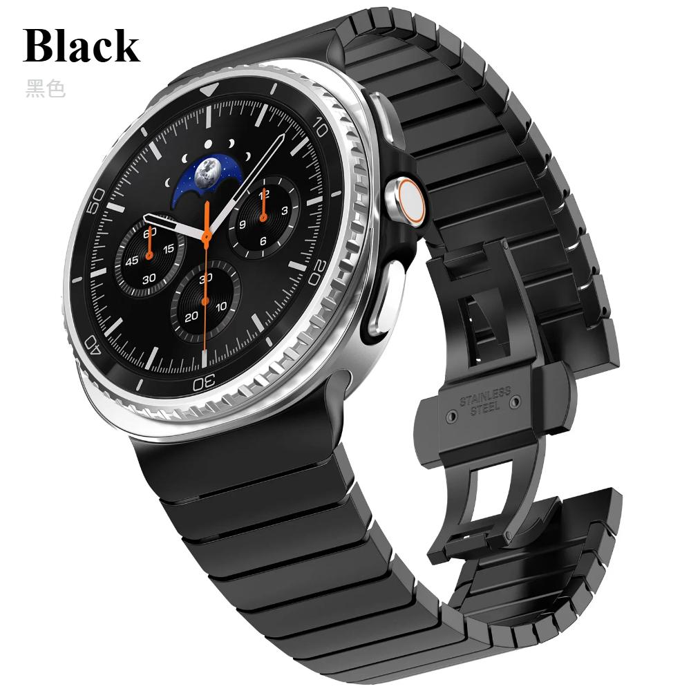 Titan Metallarmband für Samsung Galaxy Watch 8 40/44mm 8Classic 46mm Armband für Galaxy Watch Ultra 47mm Armband