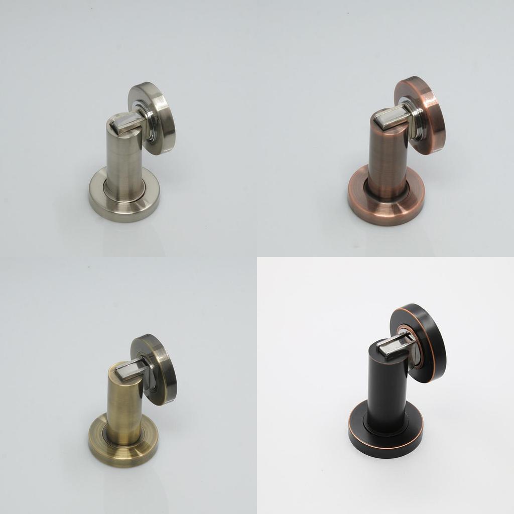 Zinc Alloy Strong Magnetic Wall Door Stop For Indoor Home Security And Modern Decor