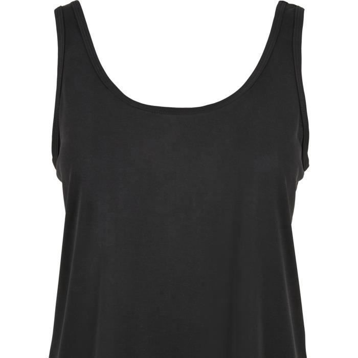 Damen Tanktop - Urban Classics - 3XL - Schwarz - Lockere Passform - Rundhalsausschnitt