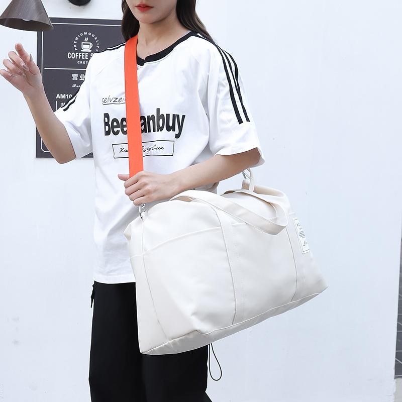 Travel Bag Large Capacity Portable Gym Bag Short-distance Travel Luggage Bag Men's Travel Storage Bodybuilding Bag