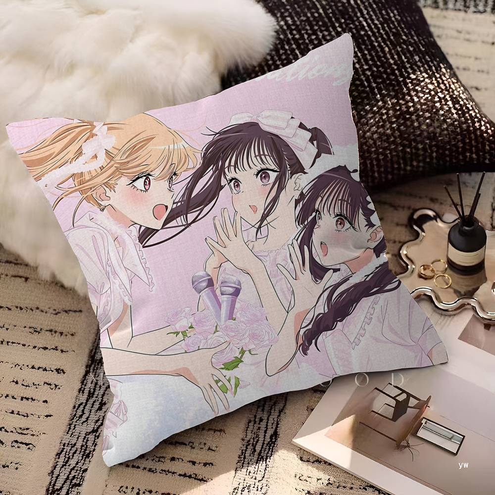 My Dress-Up Darling Anime Pillow Gifts Home Office Furnishings Bedroom Sofa Car Cushion Cover Case 45x45cm