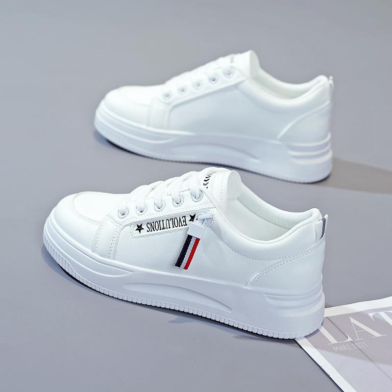 Customized Little White Shoes Women's 25 Spring New Korean Version Student Running Shoes Board Shoes Women's Breathable Casual Shoes QR661