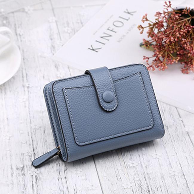 Women Wallets Cartera Small Wallet Coin Purse Short Zipper Hasp Wallet Fashion Female Leather Money Bag