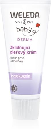 

Weleda Baby Derma успокаивающий детский крем для лица. TU прозрачный