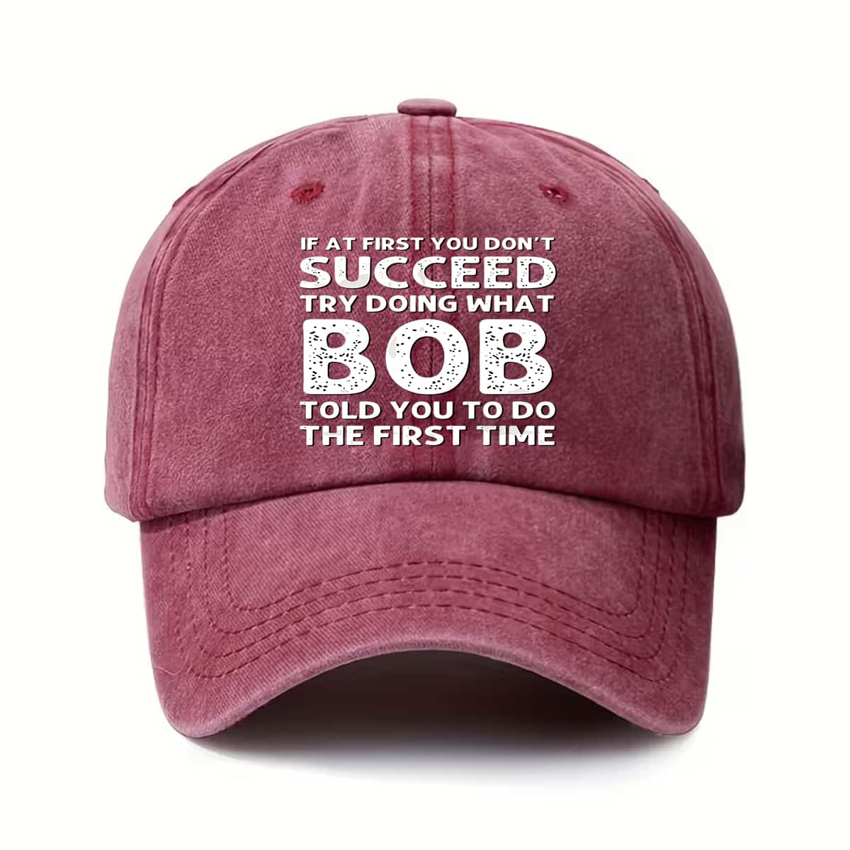 

Washed Printed Hat Dad Hat Men and Women Retro Baseball Cap Popular Soft Top Sun Hat кларет