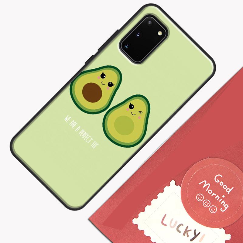 Avocado Pattern Phone Case For Samsung Galaxy S25 S26 Ultra S20 S21 S22 S23 S24 Plus S9 S10 S25 FE Cover Shell