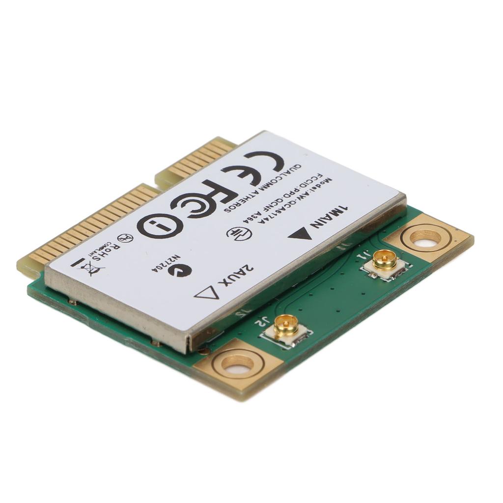 WiFi Card 1200Mbps 2.4G 5G Dual Band 802.11 A B G N Ac Mini Wireless Pcie Network Card with Screws for Windows 7 8 10