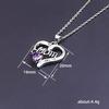 I Love Your Mom Necklace, Letter Lettering Mother'S Day Gift, Mom'S Preferred Necklace.