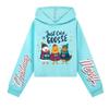 Kids Casual Fashion American Flag Printed Long Sleeve Hooded Sweatshirt
