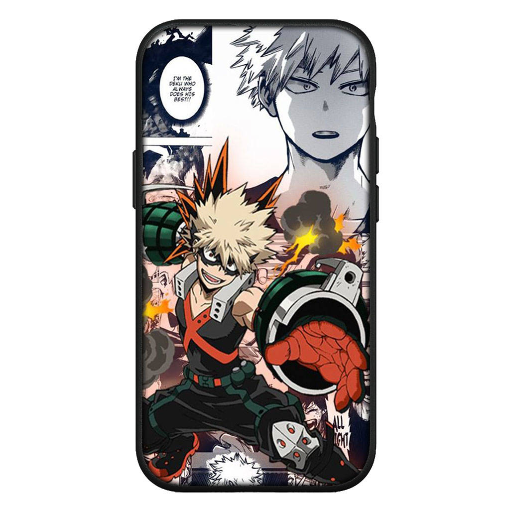Pouzdro na telefon Bakugou Katsuki My Hero Academia pro iPhone 16 15 Xiaomi Redmi Note 13 12 11 Pro Max X 9 14 XR Samsung Galaxy A16 S24 S23 Plus Huawei OPPO