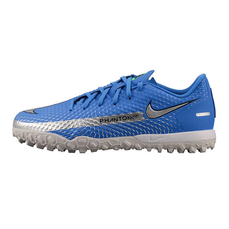 

Nike Phantom GT Slip Resistant Low top Kids Soccer Shoes Blue Silver Kids CK8484-400 37.5