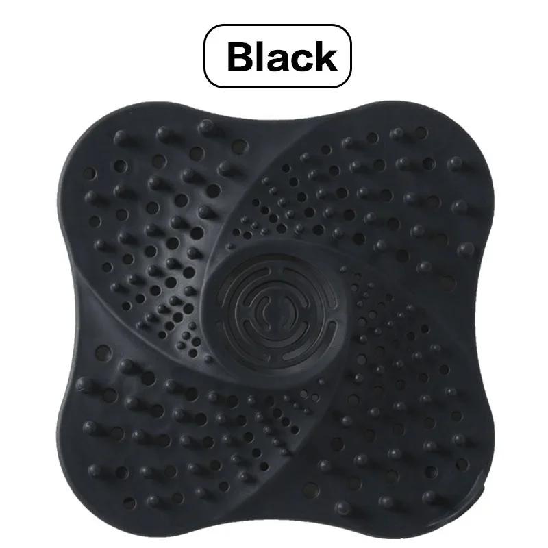 Bathroom Sink Drain Filter Cover Basin Outlet Plug Washable Reusable Floor Drain Protector