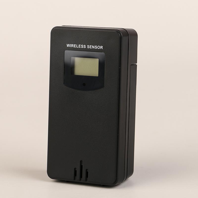 

Беспроводной наружный датчик Внутренний передатчик Измеритель температуры и влажности Гигрометр Термометр для метеостанции чёрный