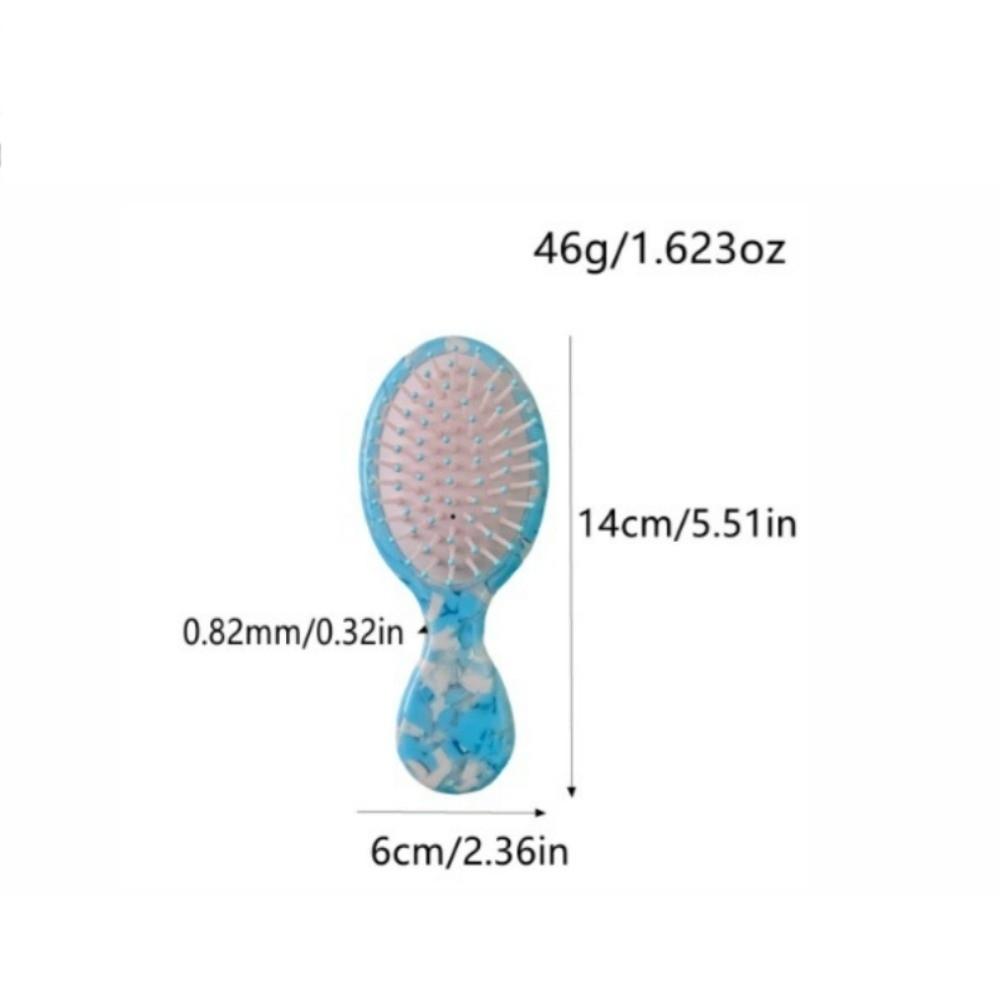 Scalp Massage Airbag Comb Rhinestones Hair Styling Tool Sweet Acetate Air Cushion Comb Hair Care