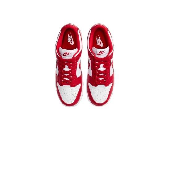 Nike Dunk Low SP White and University Red CU1727-100 Unisex
