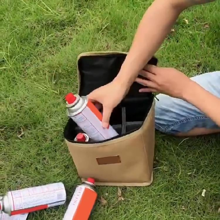 Borsa Porta Bombole Gas Borsa Trasporto Fornello a Gas Borsa Bombole Aria Custodia Protettiva Bombole Sacca Organizzatrice Pentole