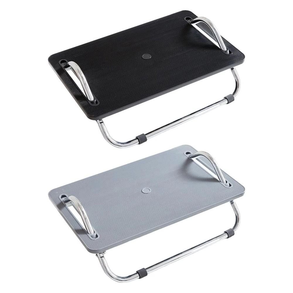 Non-Slip Base Ergonomic Footrest Stool Tilting Function Adjustable Pedal Stool Under Desk Use
