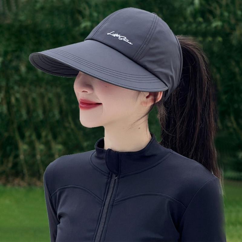 Stretchy Korean Style Sun Hat With UPF50 Protection For Women Outdoor Activities Lightweight And Foldable Travel Hat