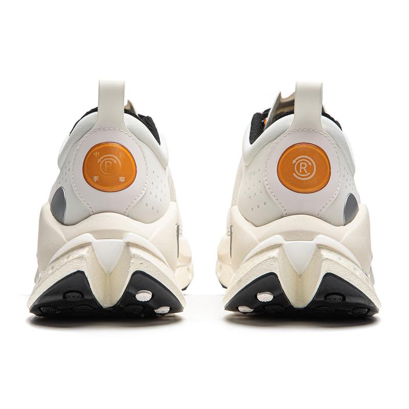 Li Ning Shadow CRC Cushioning Slip Resistant Cushioning Slip Resistant Low top Casual Shoes Men's Ivory AZGU053-3