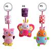 Adorable Animal Handbells Musical Developmental Toy For Kids Soft Plush Rattle