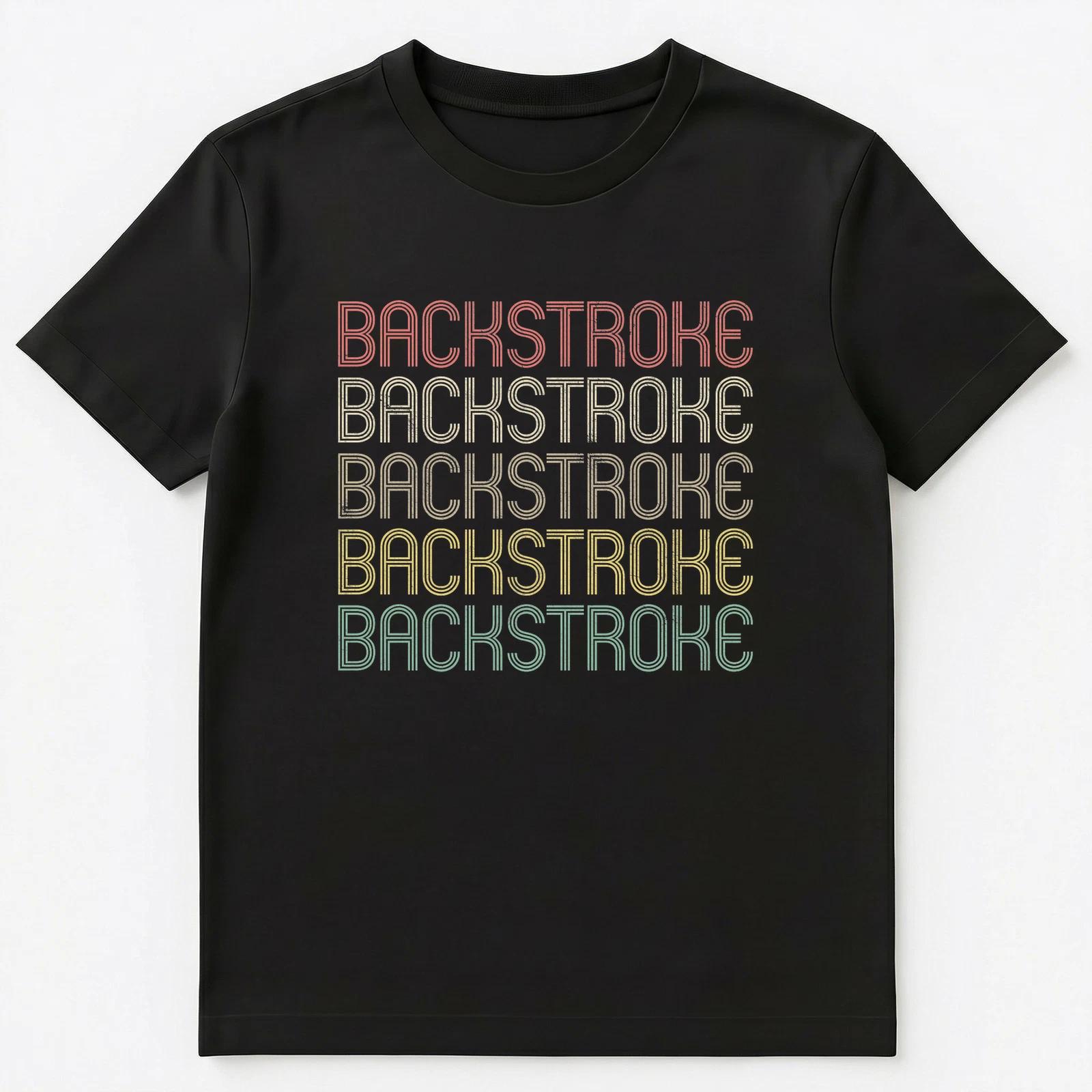 

Retro Style Backstroke Swimming Unisex T-Shirt S