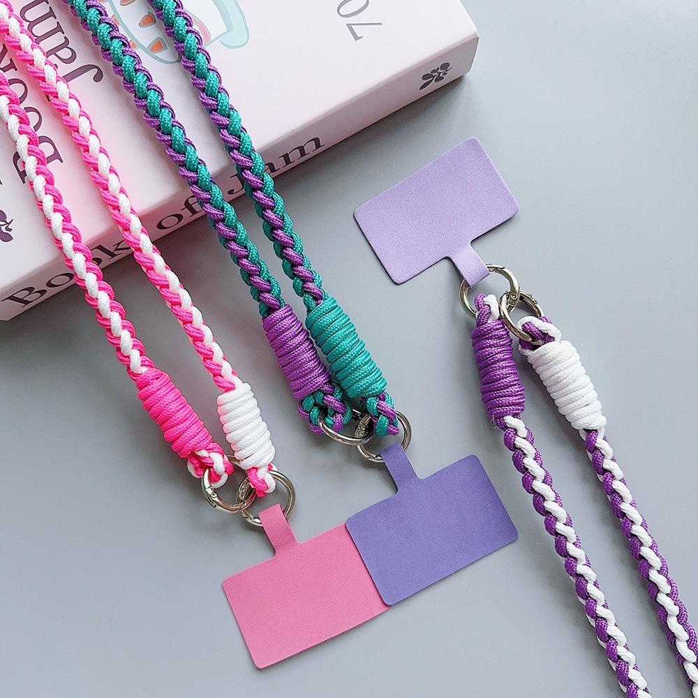 Cross-Body Mobile Phone Case Lanyard with Anti-Lost Clip