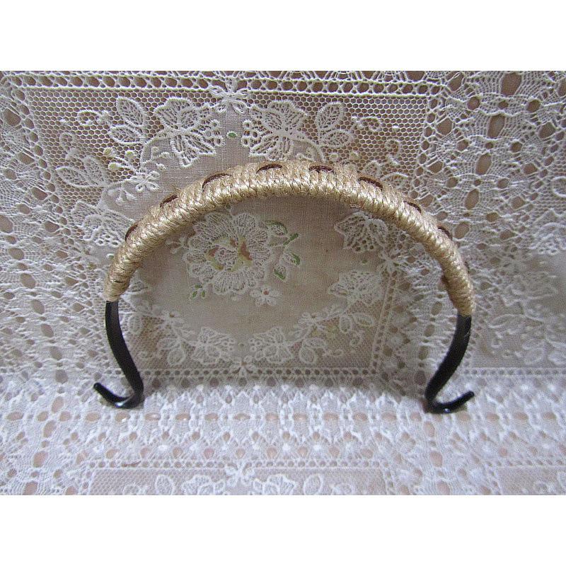 Black Pottery Teapot Handle: Rope-Wrapped, Anti-Scald, Wrought Iron, Korean Japanese Style