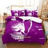 Baki Hanma Bedding Set Single Twin Full Queen King Size Bed Set Adult Kid Bedroom Duvetcover Sets 3D Print Anime Bed Sheet Set