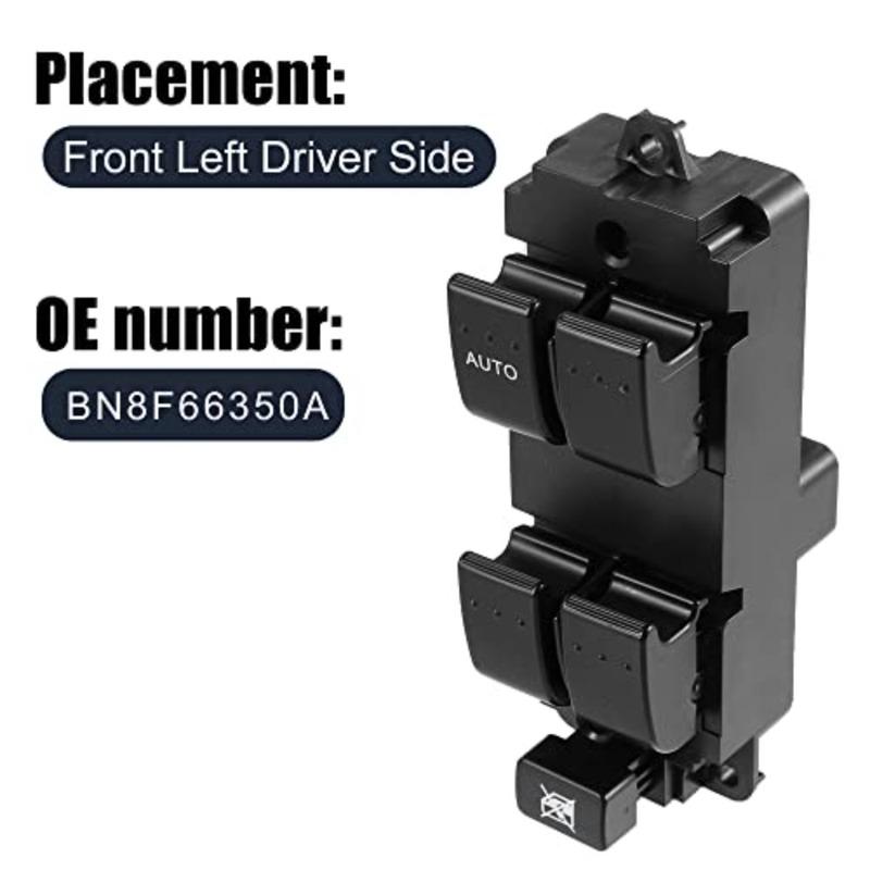 

BN8F-66-350A BN8F66350A For Mazda 3 GS 2004-2009 Front Left Driver Side Master Power Window Control Switch Glass Lifter Button