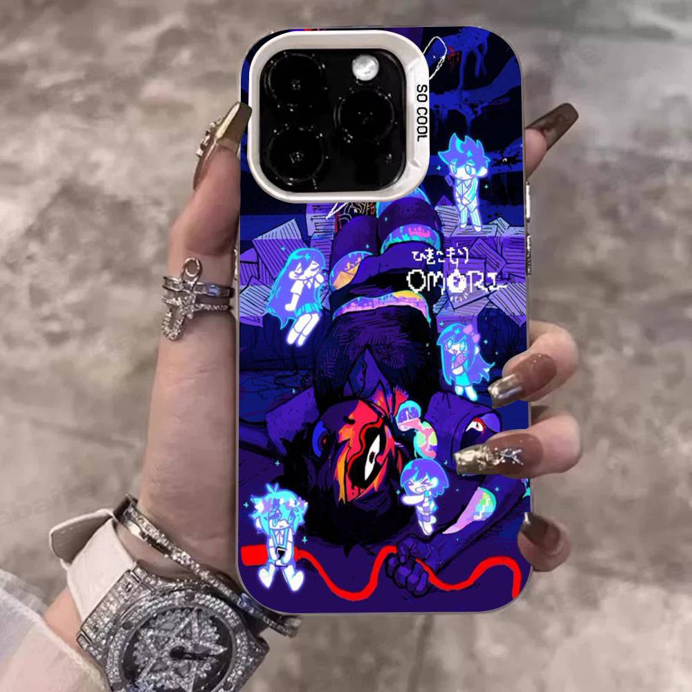 

O-Omori Game Phone Cases For IPhone 17 16e 15 14 13 12 11 Plus Pro Max ProMax Colorful Covers iPhone 15