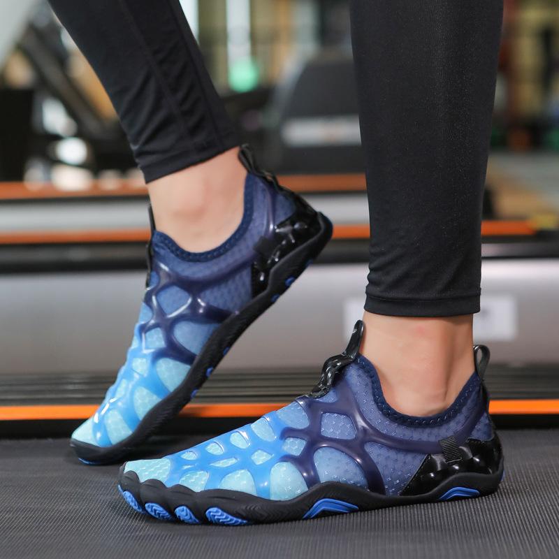 Men Women's Indoor Fitness Shoes Pro Treadmill Shoes Pilates Yoga Jump Rope Shoes Breathable Outdoor Quick Dry Water Shoes