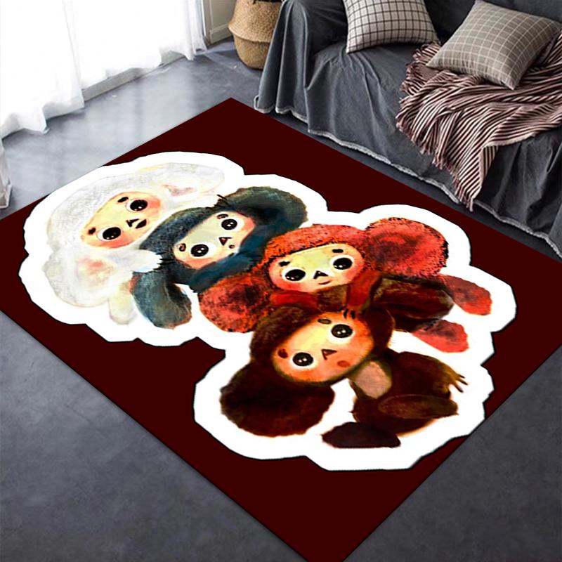 2025 New Cheburashka Cute Carpet Rug for Living Room Bedroom Home Sofa Decoration,Kids play Non-slip Floor Mat17
