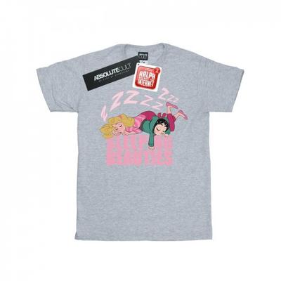 Erkek Wreck It Ralph Aurora Ve Vanellope Tişörtü