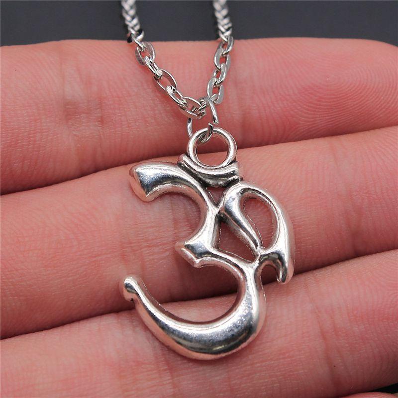 Yoga Zen Lotus Women's European and American Popular Necklace