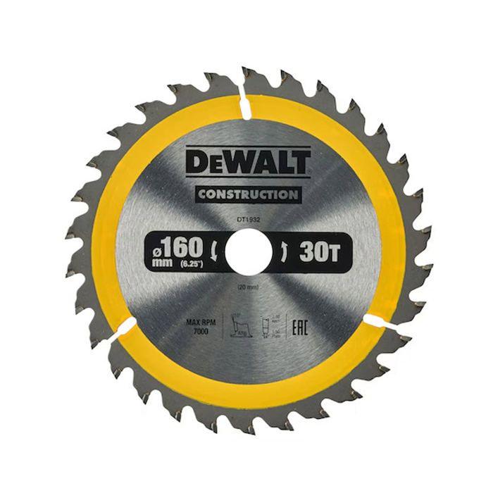 DeWALT Lame de scie circulaire, stationnaire, 250-30 mm, 48 dents - DT1957-QZ