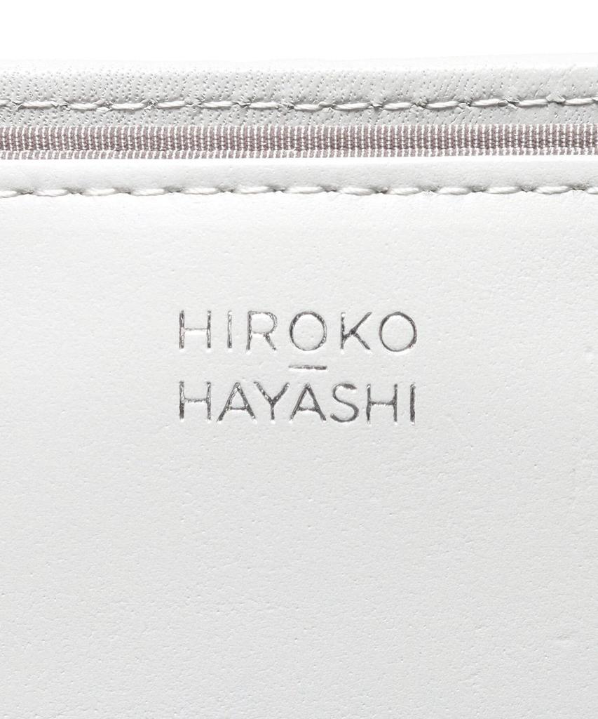 Hiroko Hayashi FRANGIA Mini Long Wallet 70941784 Women's White (002) 00 (FREE)