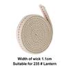 1m  Cotton Flat-wick kerosene lamp oil lamp lantern Vintage Camping lamp-wick